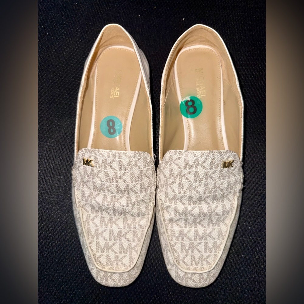 Michael Kors Women's Cream Loafers